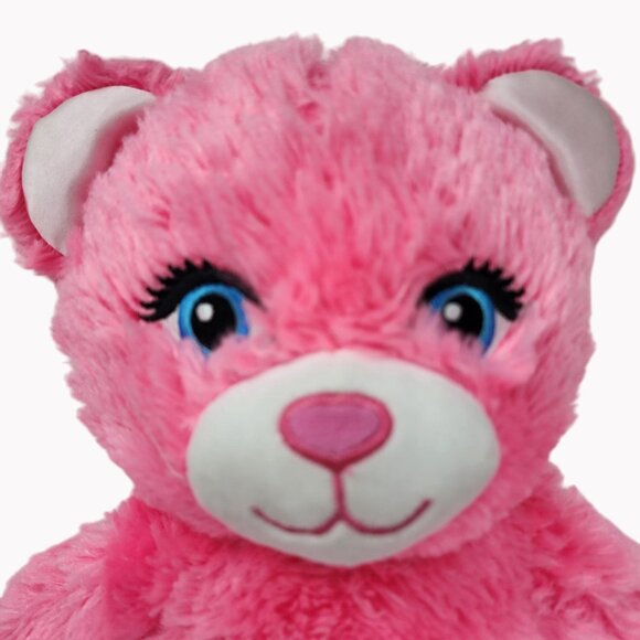 Build-A-Bear Workshop Barbie Pink Plush Stuffed Teddy Bear 18" Collectible - Picture 2 of 9